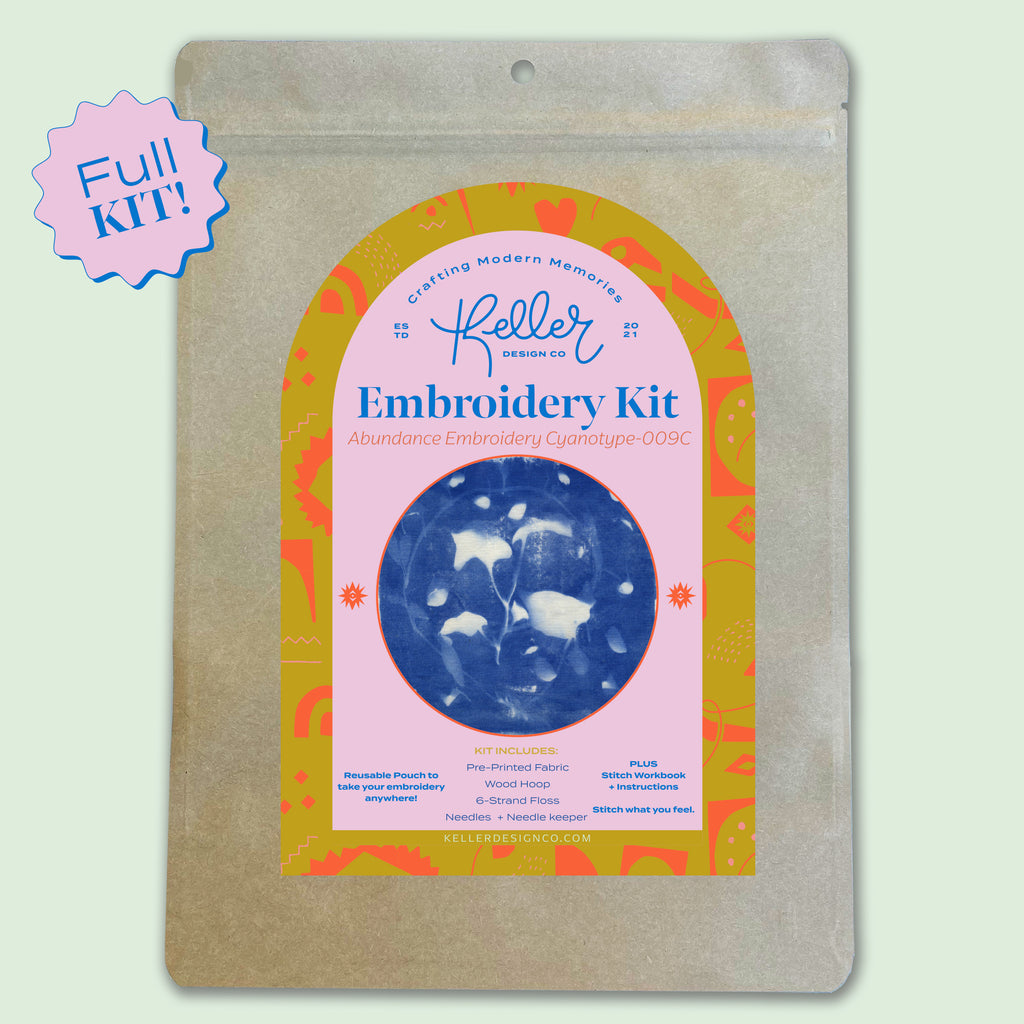 Learn to Embroider Kit – Organic Fabric Company™